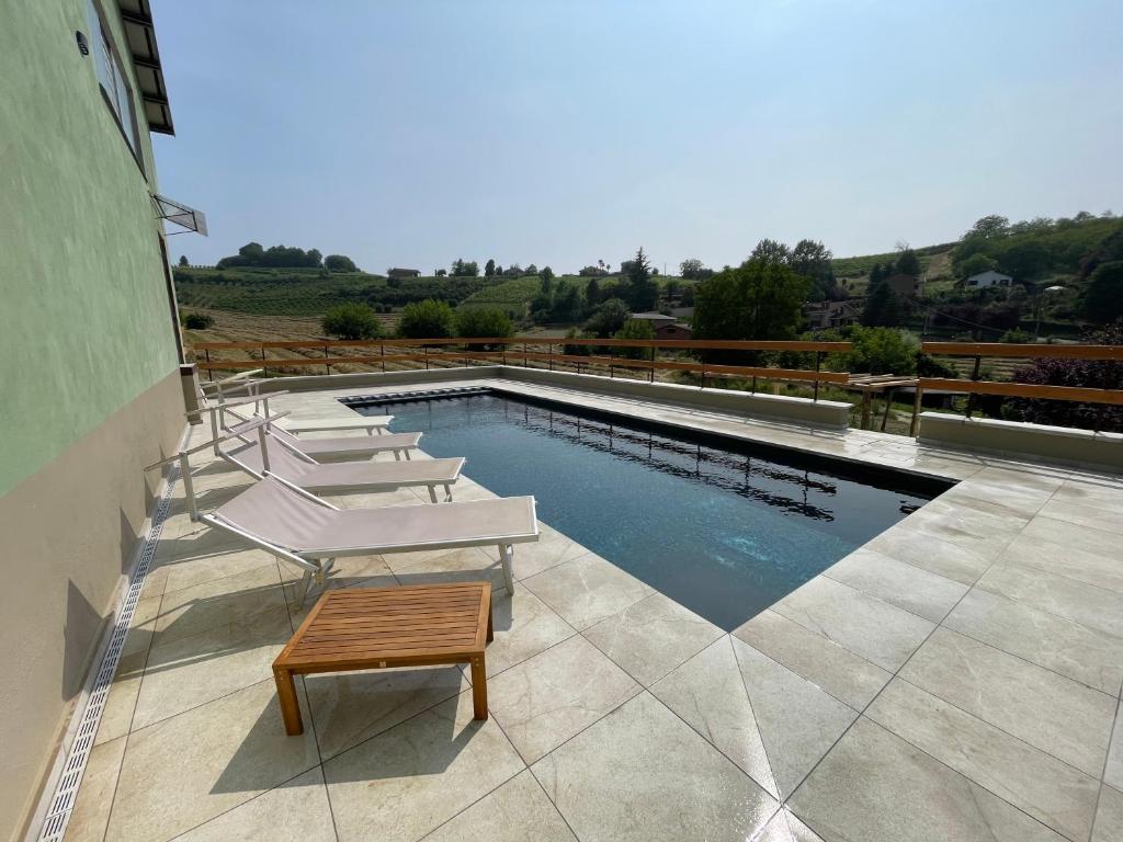 Piscina Ca' Du Lin nel Roero