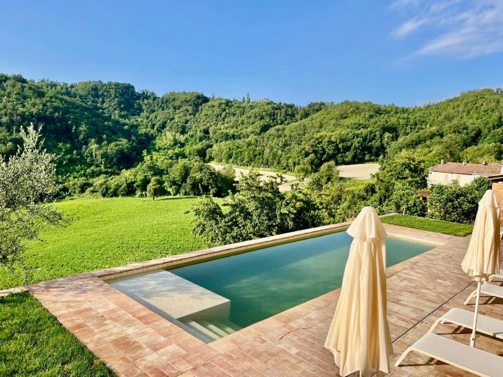 Piscina di Relais del Cavaliere in Monferrato